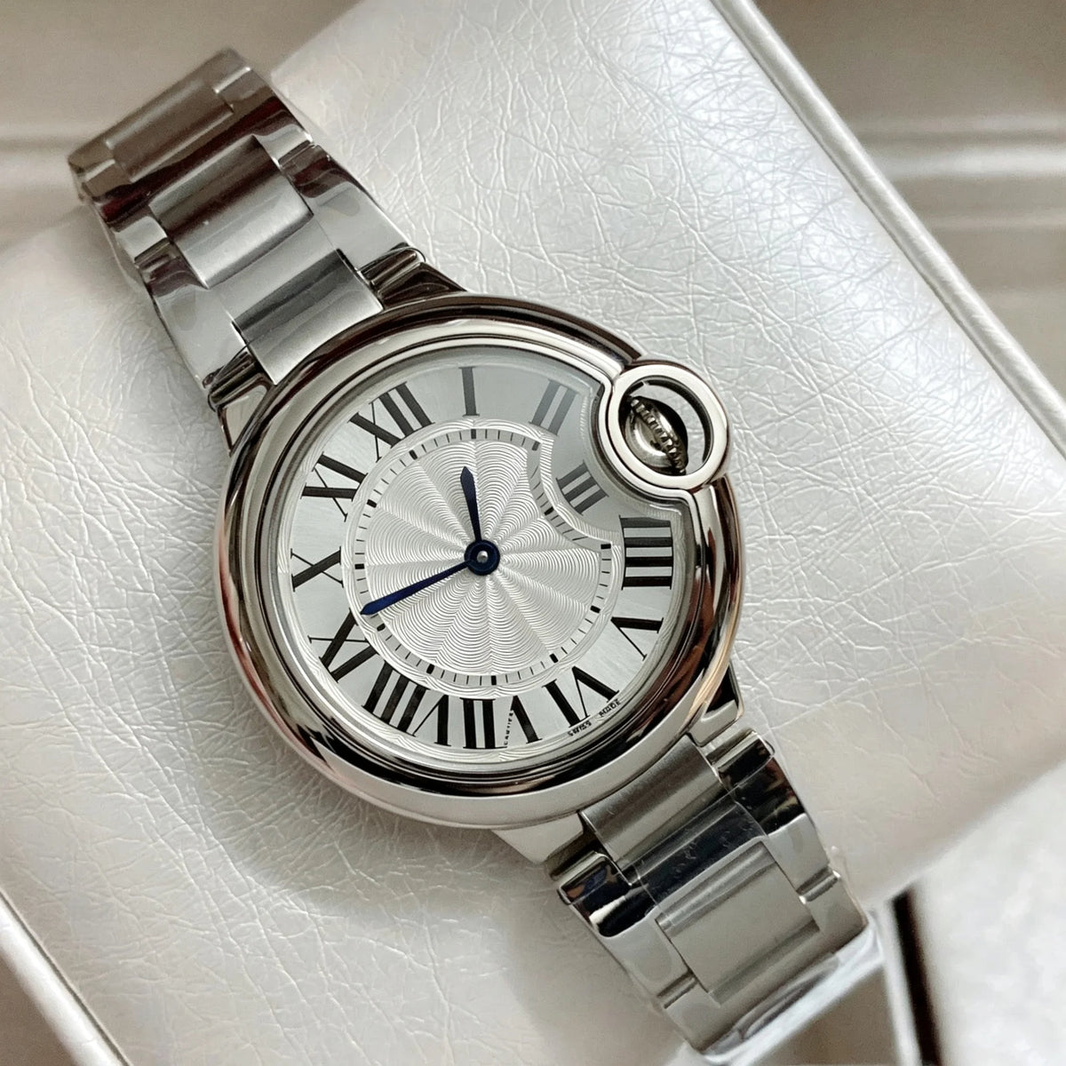 Customized Women's Stainless Steel Quartz Watch Luxury Design Female Waterproof Bracelet Clock with Box Females Gift 28/33mm