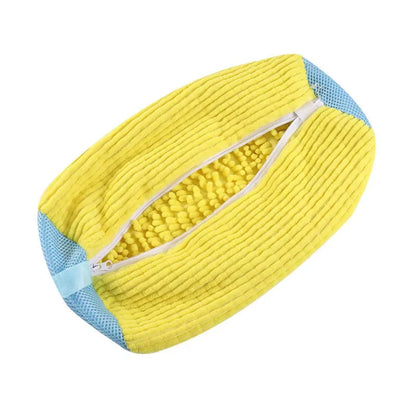 Durable Shoe Washing Machine Bag for All Shoe Types, Shoe Cleaner with Zipper for Sneakers and Casual Shoes Laundry Wash Bag