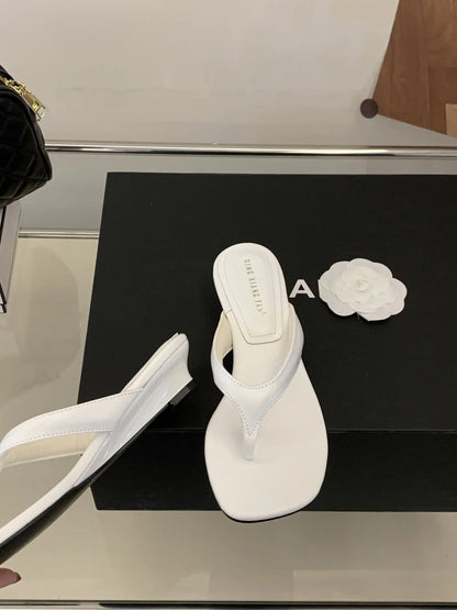 Women's Toe-Post Heeled Sandals in Style Options
