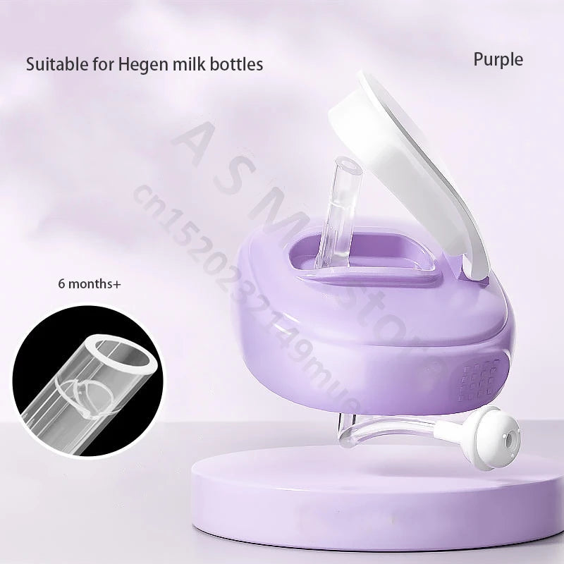 Suitable for hegen bottle accessories/cup cover/handle/nipple/square bottle universal/