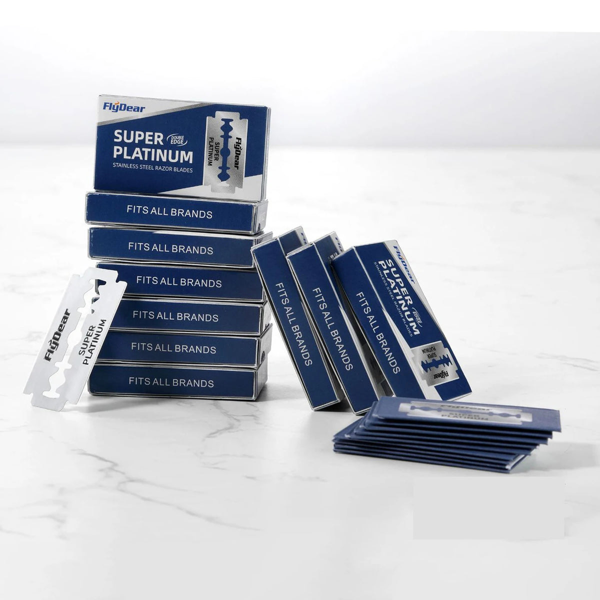 10 Pcs/100PcsDouble Edge Razor Blades for Shaving Men, Professional Barber Razor, Beard Trimmer Tool