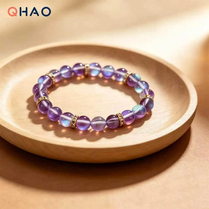 Bohemian Bead Bracelet for Anxiety Relief Calming Mind and Enhancing Communication High-end glass glaze