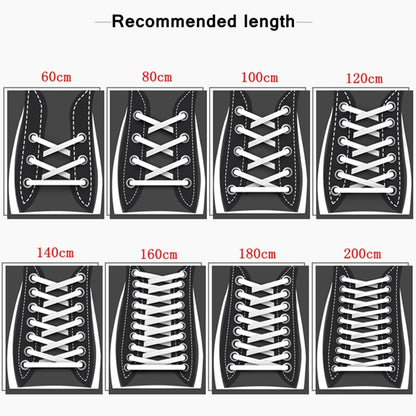1 Pair / AF1 Shoelaces Flat Thicken Weave Craft Off Black White Shoe Laces High-top Sneaker Shoelace Accessories 25 Colors