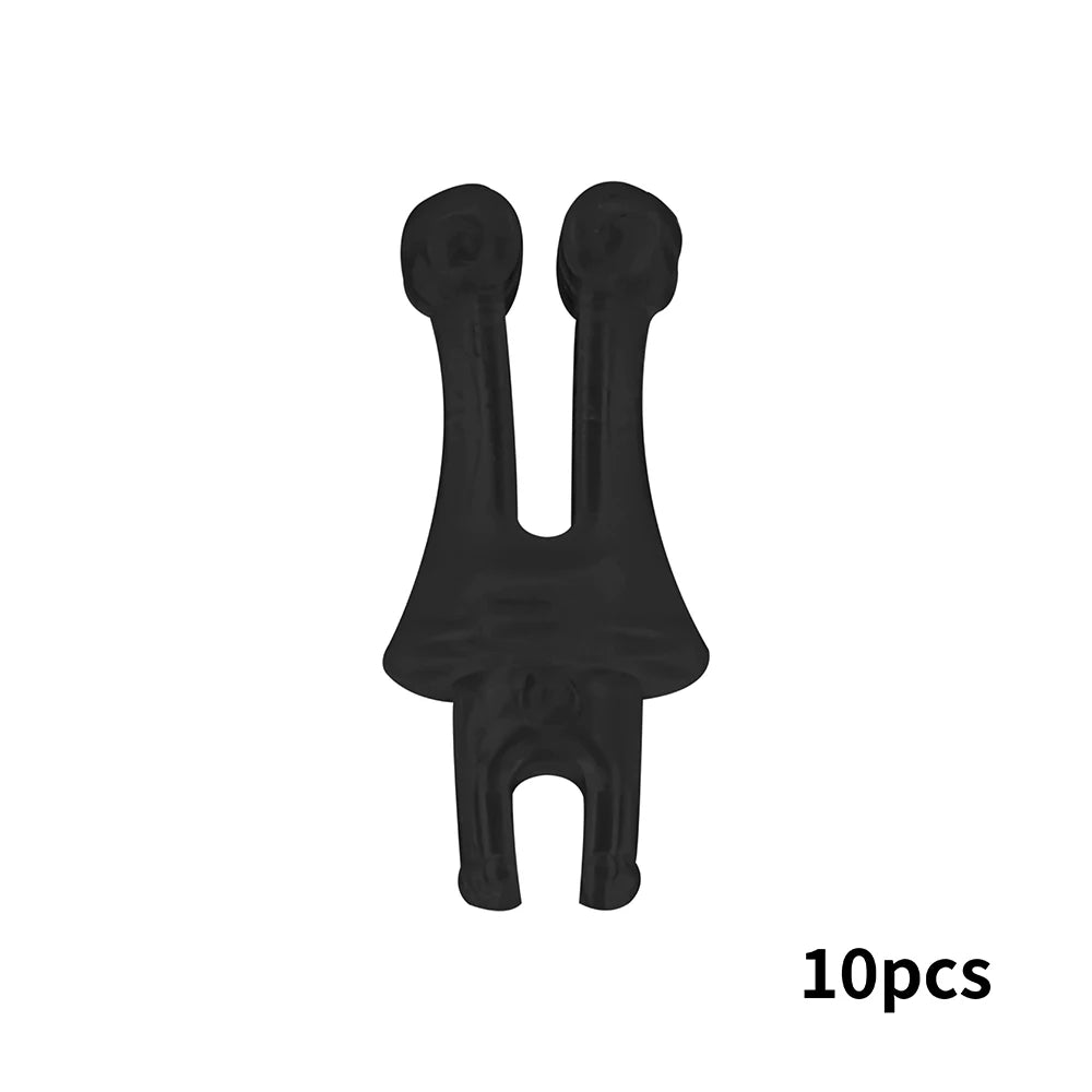 10pcs/lot Right Grand PTFE Flexible Replacement Clips for Piercing Jewelry Display