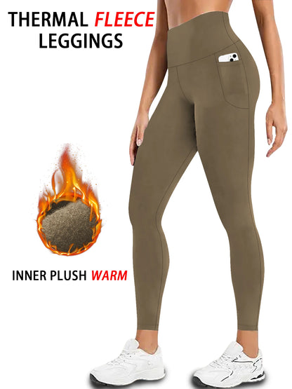 Women's High-Waisted Leggings with Pockets