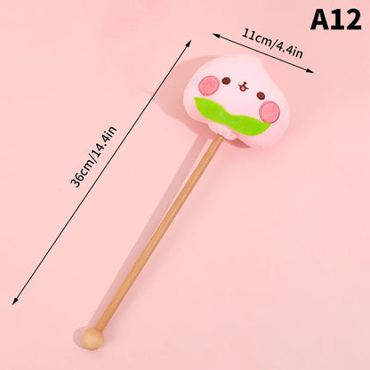 Massage Hammer Hitting Hammer Stick Handheld Plush Small Hammer For Neck Shoulder Meridians Legs Back Massage