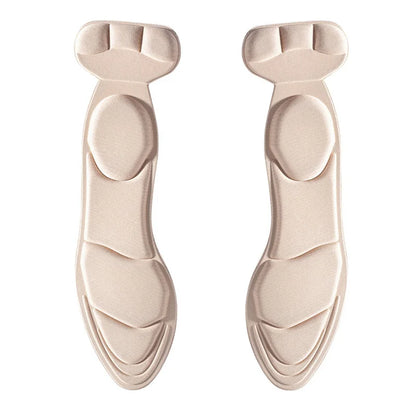 Memory Foam Insoles Women High-heel Shoes Insoles Anti-slip Insole Comfort Breathable Heel Protection