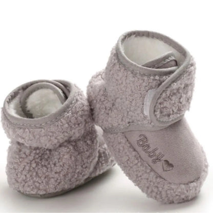 Baby Walking Shoes 0 to 1 Year Old Baby Cotton Shoes Soft Soled Velcro Warm with Thick Winter Snow Boots Calzados Para Bebe
