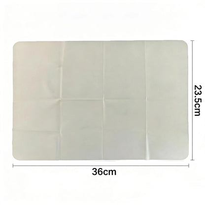 Lint-Free Microfiber Laptop Dust Cloth, 35x23.5cm Breathable Anti-Dust Cover for 15/17 Inch Gaming Laptops, Reusable Cleaning To