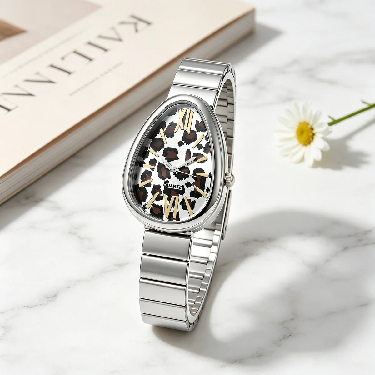 Casual Fashion Alloy Women Quartz Watches Anniversary Gift Business Wristwatches
