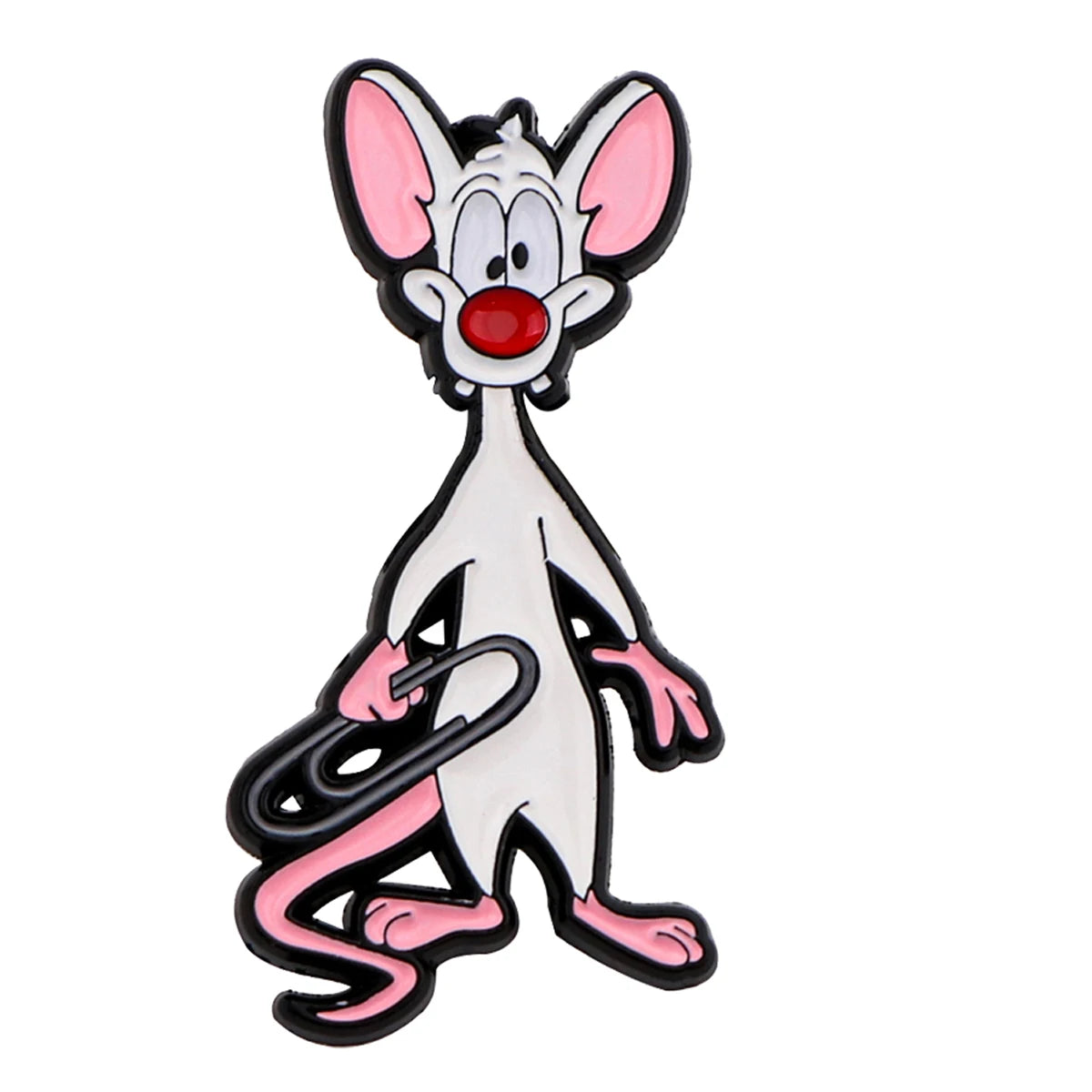 Cartoon Mouse Brooches For Women Funny Animal Enamel Pin Metal Badge Jewelry Clothing Backpack Accessories Friends Gift