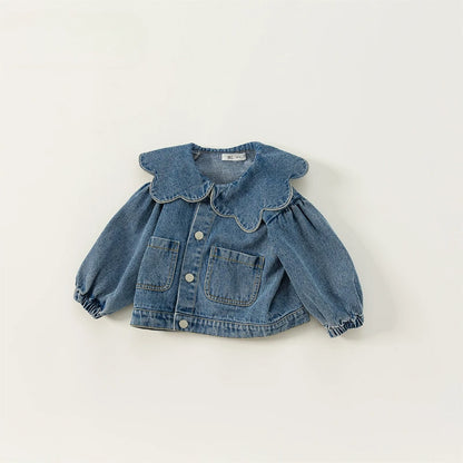 Girl Denim Jacket Kids Clothes for Girl Kids Jackets for Girl Outwear Children Coat Children Top Roupa Infantil Menina Abrigos