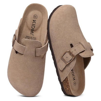Buckle-Detail Clogs & Slides in Style Options