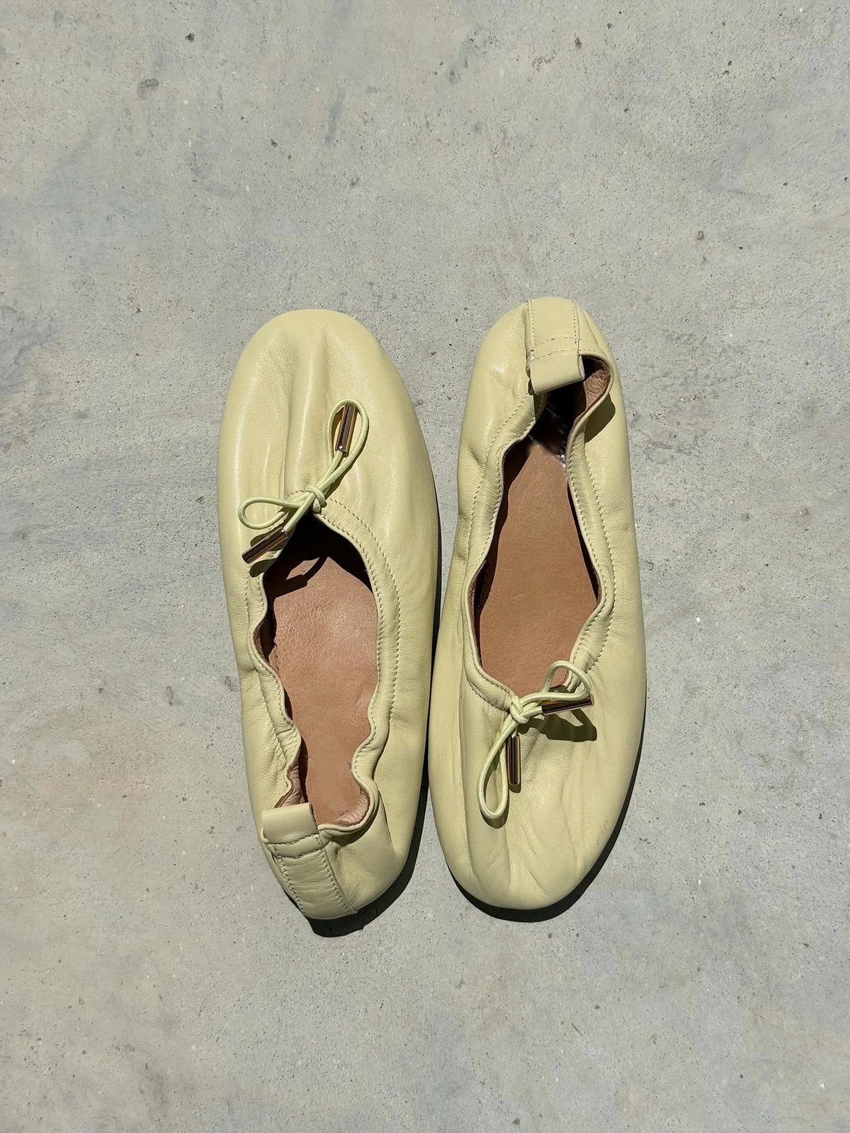 Luxury Fashion Butterfly-Knot Ladies Flat With Shoes Female Slides Footwear Shallow Ballet Flats Dance Shoes For Women