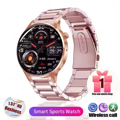 2026 New Smart Watch Men Women AMOLED HD Screen GPS Motion Trajectory Heart Rate Bluetooth Calls SmartWatch Waterproof Pk HT30
