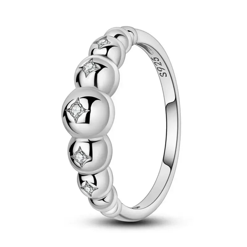 Fashion Rings for Women Stars and Moon Sunflower Pink Heart Zircon Luxury Wide Rings Fashion Engagement Wedding Jewelry Gift