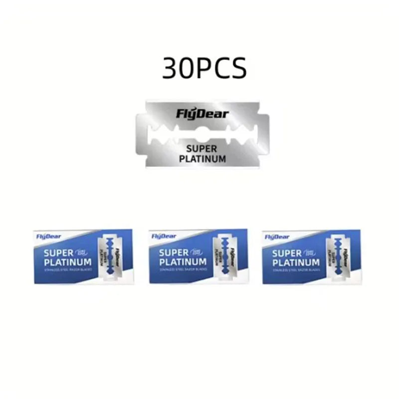 10 Pcs/100PcsDouble Edge Razor Blades for Shaving Men, Professional Barber Razor, Beard Trimmer Tool
