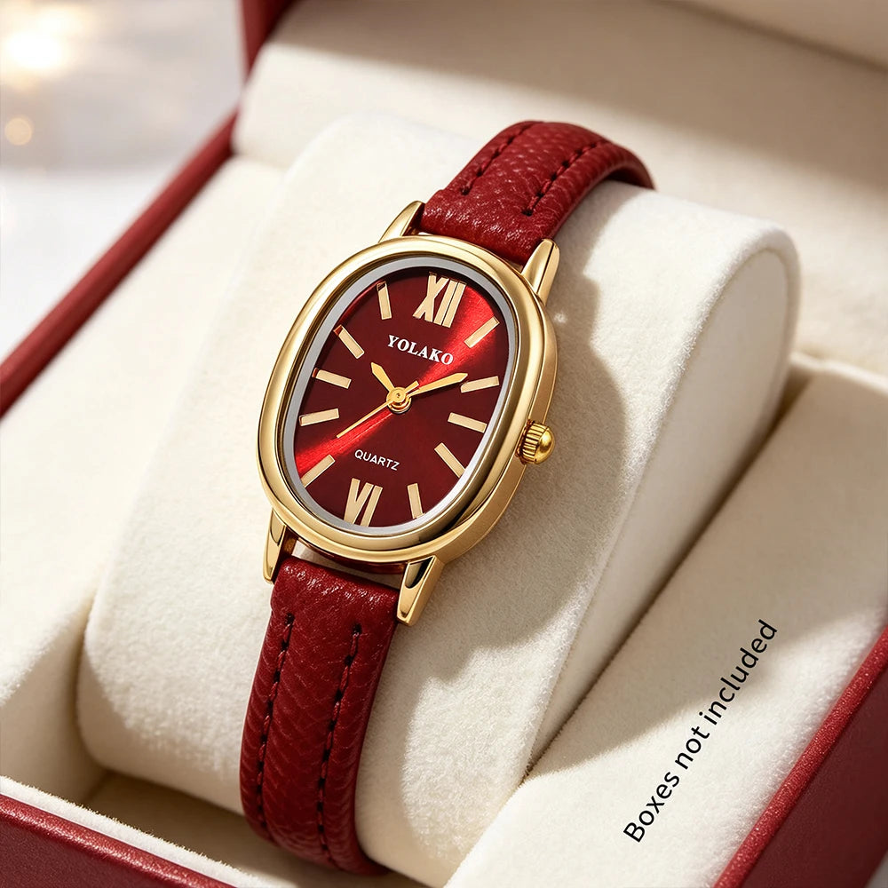1-piece ladies' quartz watch, small and cute, no box included