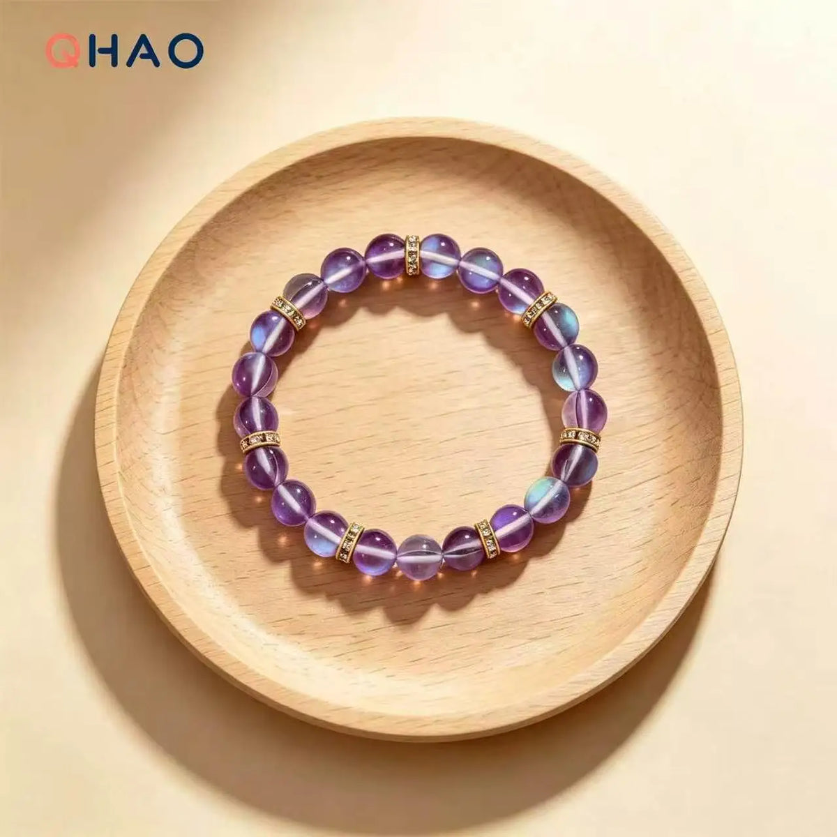 Bohemian Bead Bracelet for Anxiety Relief Calming Mind and Enhancing Communication High-end glass glaze