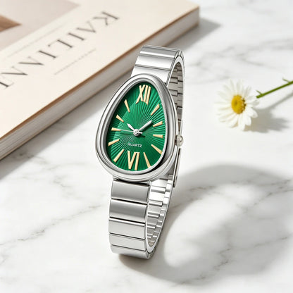 Casual Fashion Alloy Women Quartz Watches Anniversary Gift Business Wristwatches