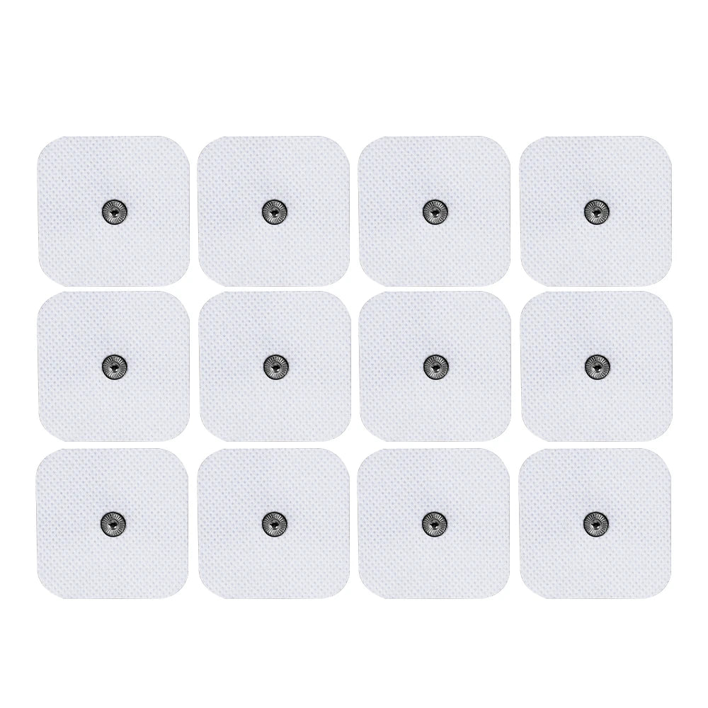 10/20Pcs Tens Electrode Pads Non-Woven For EMS Muscle Stimulator Tens Machine Pad Replacement Electrodes Slimming Massager Patch