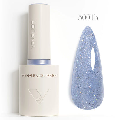 Venalisa 10ml Nail Gel Hema/TPO Free Base Ultra Glossy Diamond Tempered Long Wear Top Coat Velvet Matt Top Semi Permanent Gel