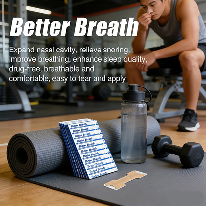 300/200/100PCS Breath Nasal Strips Sleep Aid Device Easier Breathing Nose Patch Snoring Aid for Better Sleep
