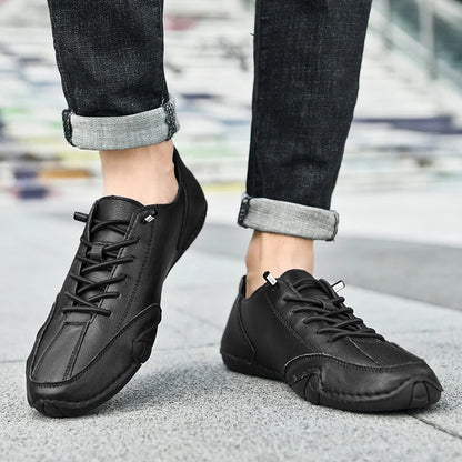 Men's shoes four season new plus size casual shoes fashion low-top soft sole breathable outdoor shoes men's sports walking shoes