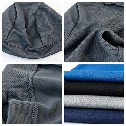 Under Helmet Beanie Skull Cap Vented Sweat Wicking Sweat Absorbent Lightweight Motorcycle Cycling Head Liner Cap Sports Running