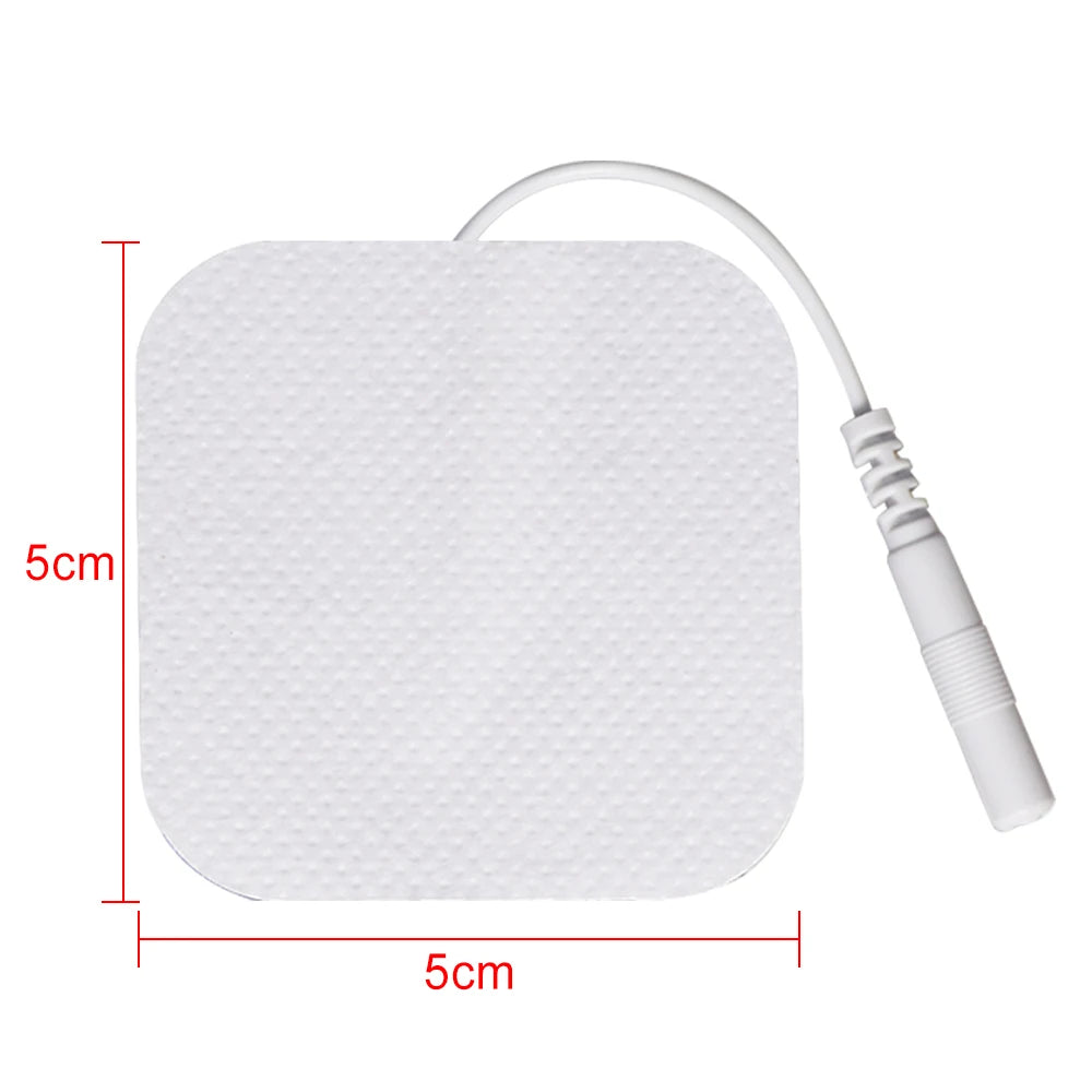 Electrodes Pads 5x9cm 5x5cm Non-woven Fabric Self Adhesive Replacement Massage Patch for Muscle Electrostimulator Massager