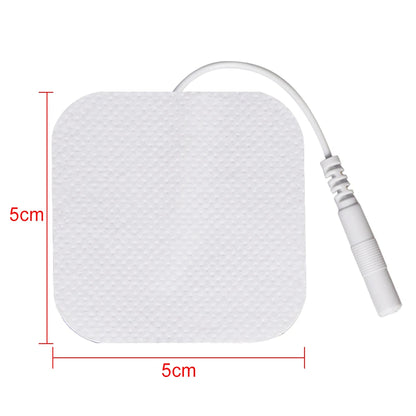 Electrodes Pads 5x9cm 5x5cm Non-woven Fabric Self Adhesive Replacement Massage Patch for Muscle Electrostimulator Massager