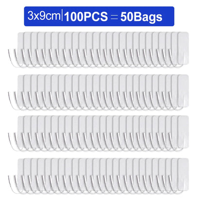 Electrodes Pads 5x9cm 5x5cm Non-woven Fabric Self Adhesive Replacement Massage Patch for Muscle Electrostimulator Massager