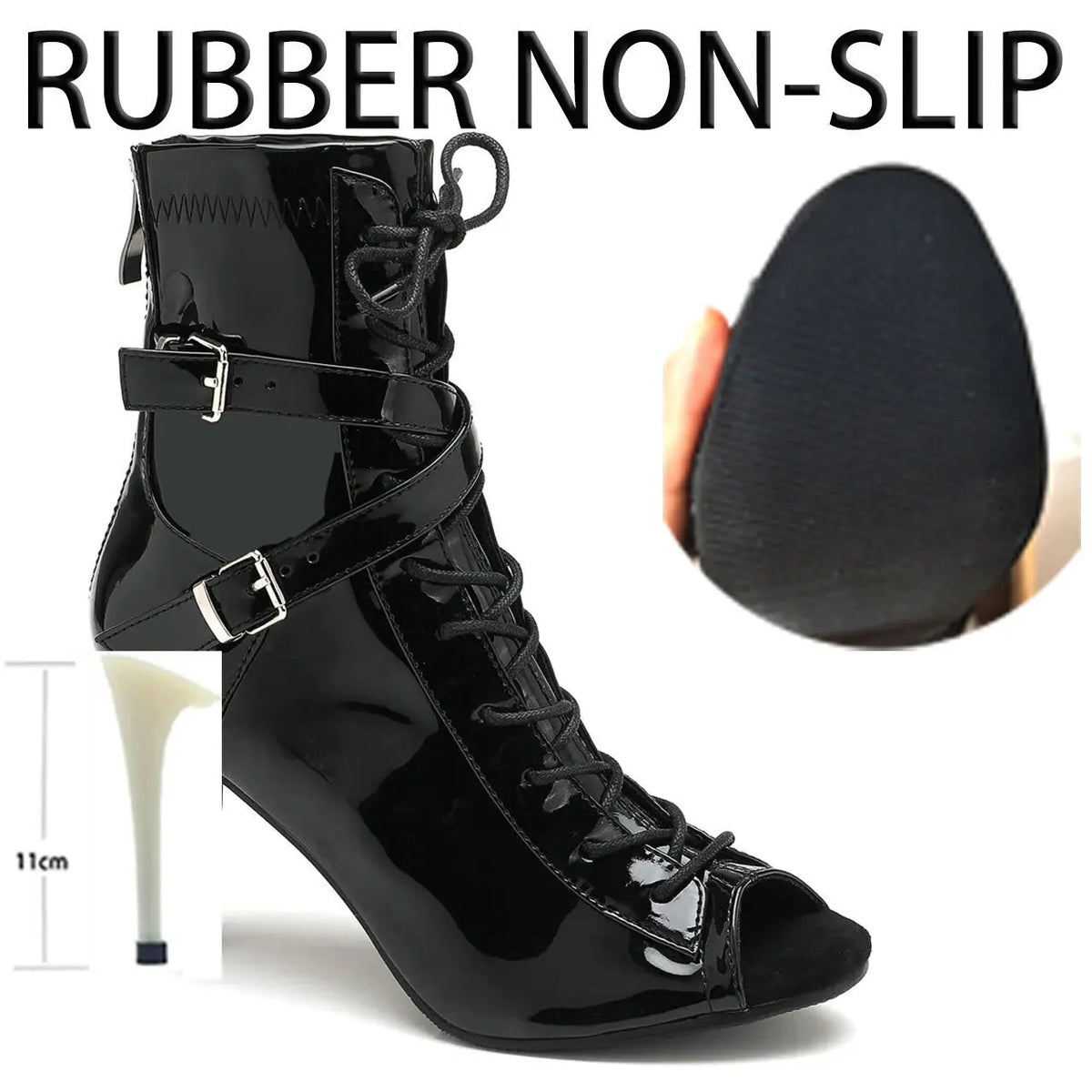 Sgesvier High Women Sandals Thin Heels Soft Stilettos Jazz Dance Female Shoes Sole Customizable Latin Dancing Sexy Plus Size 46