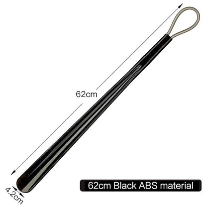62cm Professional Top Grade ABS Plastic Shoe Horn Long Handle Shoehorn Useful Shoe Lifter Hook Up Shoe Spoon Home Pregnant Tools