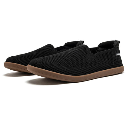 HOBIBEAR Women Wide Toe Box Shoes Barefoot  Slip on Walking Sneakers Mesh Breathable Classic Minimalist Shoes for Female