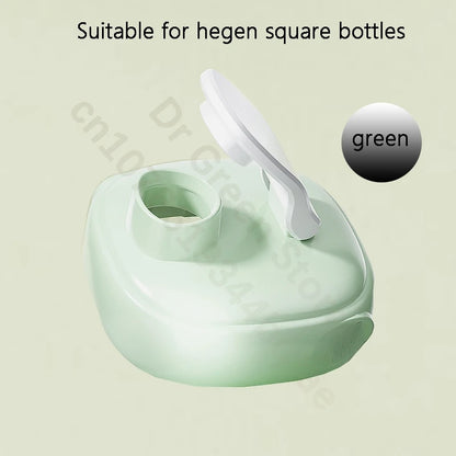 Suitable for hegen bottle accessories/cup cover/handle/nipple/square bottle universal/