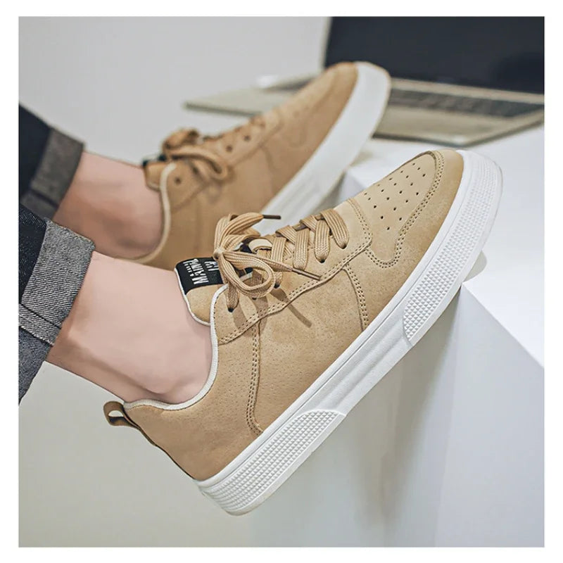 Summer Men's Canvas Shoes Breathable Men's Sneakers Casual Original Sneakers for Men Lace-up Flats Soft Vulcanzed Shoes Male