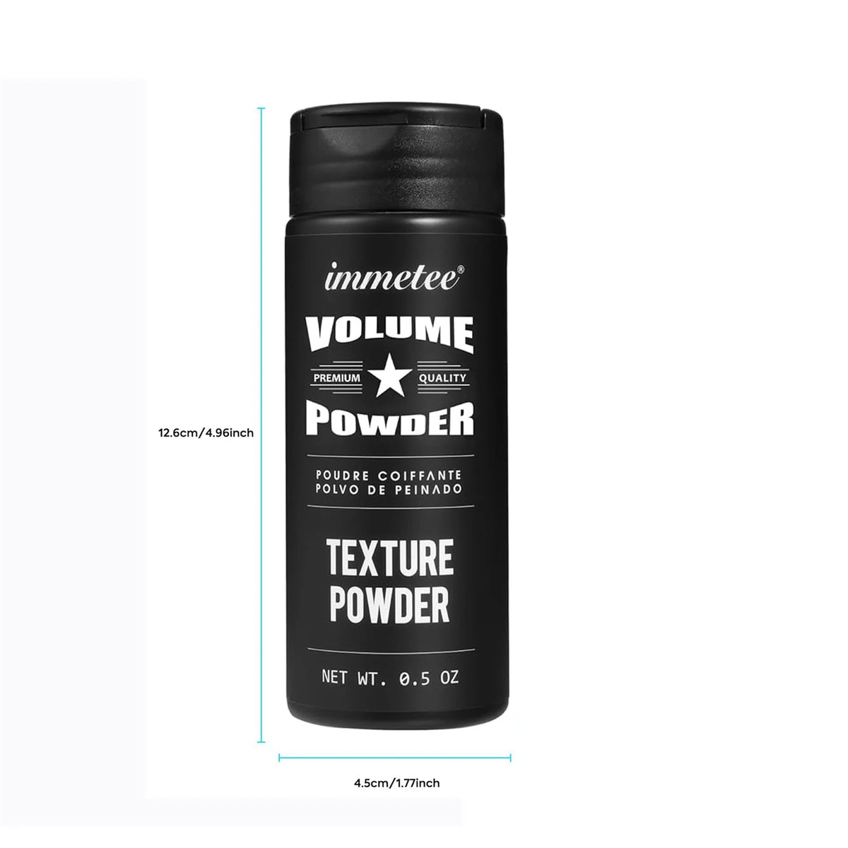Immetee Powder for Hair Root Lift, Matte Finish, Natural Look, Adds Volume, Suitable for Men & Women