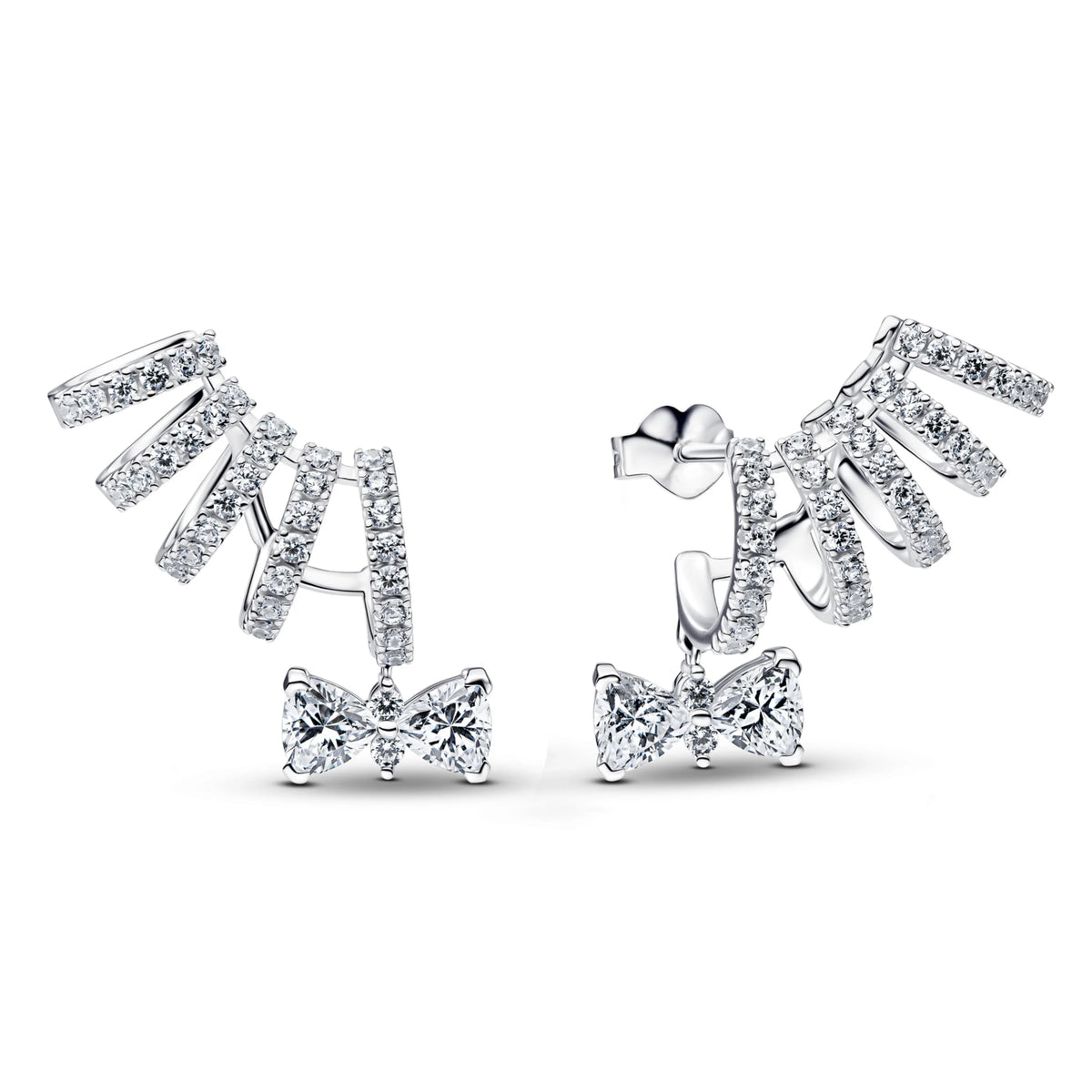 925 Sterling Silver Floral Necklaces Stud Earrings Charms Four‑Leaf Clover Sugar Skull Tiger Ghost Beads Fit Bracelet Jewelry