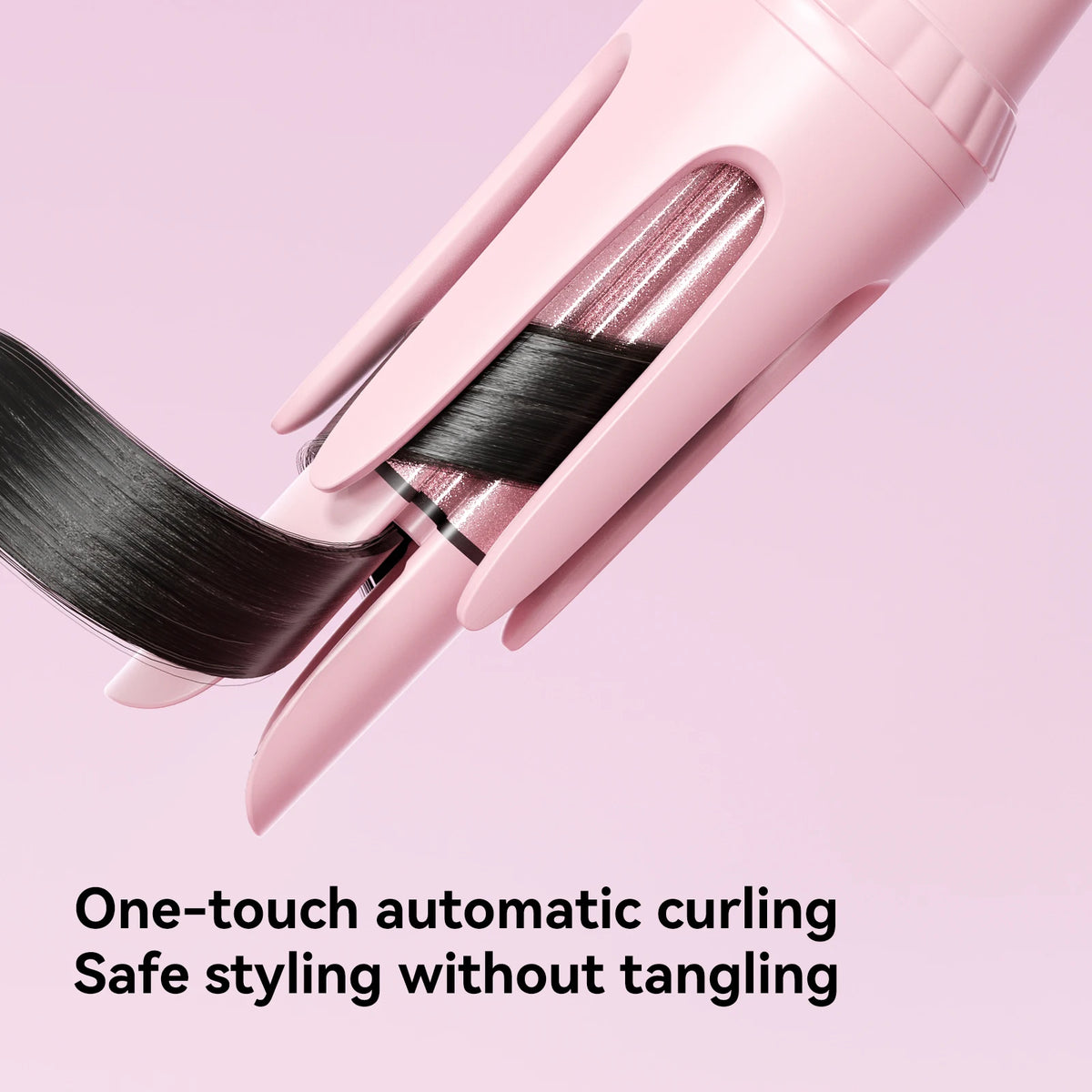 32mm Hair Curling Wand Professional Portable Curler Iron Electric Curly Tongs for Creating Various Hairstyles for Hair Makeover