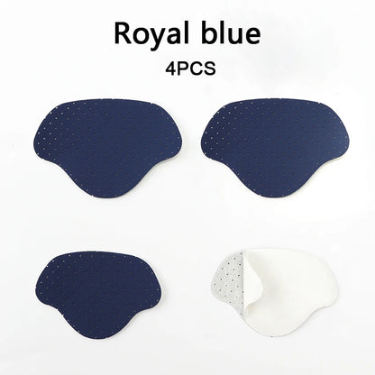 Heel Repair Subsidy Sticky Shoes Hole Sneakers Insoles Patch Heel Pads Heels Sticker Protector Foot Care Anti-Wear Inserts 4 PCS