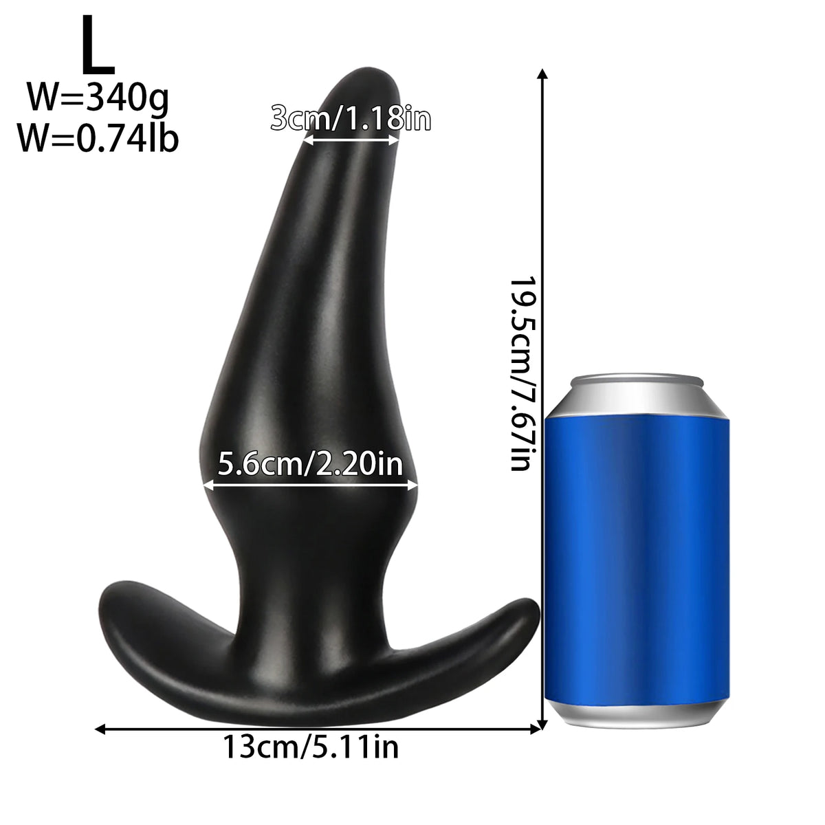 Wearable Anti Drop Soft Anal Plug Prostate Massage Liquid Huge Butt Plug Anal Training Comfortable Wear Anal Butt Plug For Women