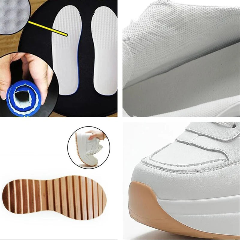 Women's Lace-Up Platform Sneakers