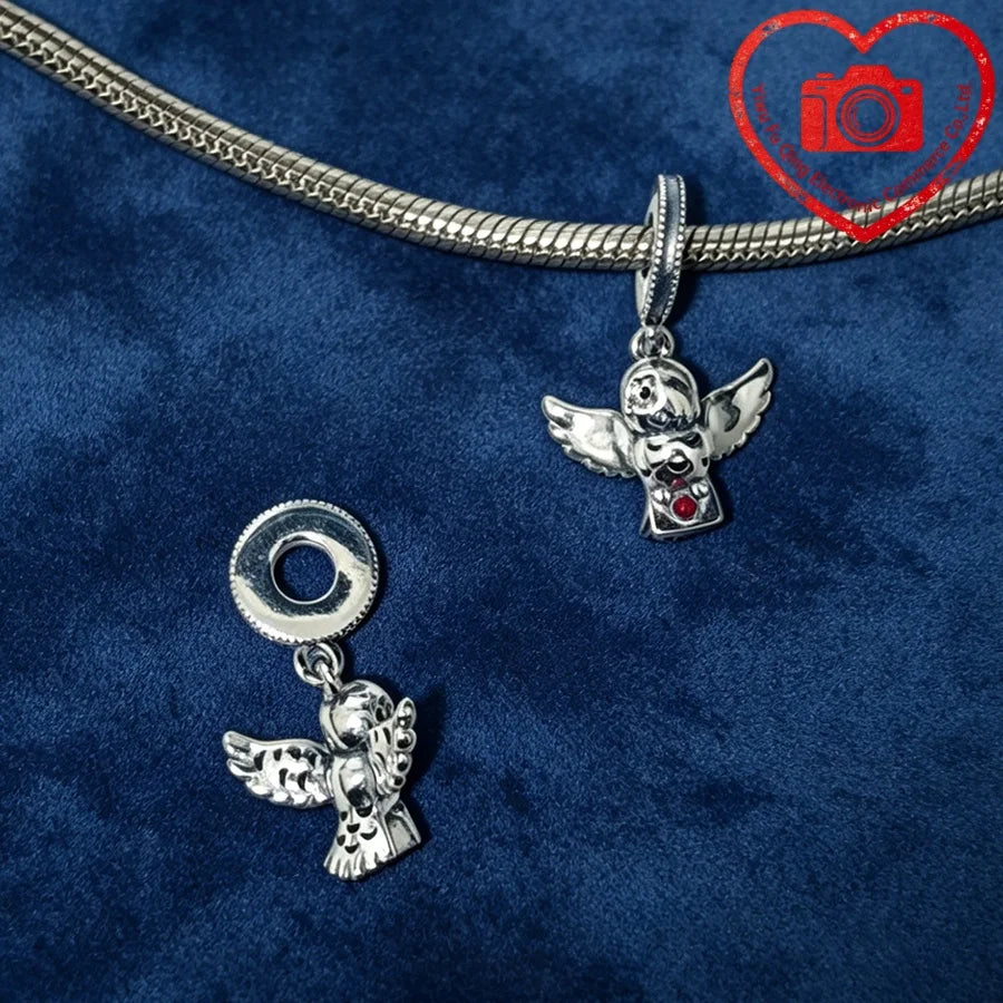 New Original Charms DIY Women Jewelry Gifts Fox Rabbit Chicken Pig Pet Dog Elephant Beads Fit 925 Silver Bracelets Accessories
