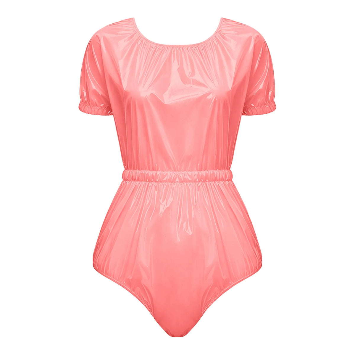 Womens Mens Leak-proof Diaper Cover Jumpsuit Elastic Waist Tear-away Bodysuit Waterproof Nursing Special Needs Reusable Diaper