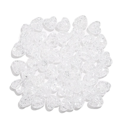 50pcs 11mm Clear Acrylic Burst Beads Candy Color Star Spacer Beads DIY Handmade Beaded For Jewelry Findings Bracelet Accessories