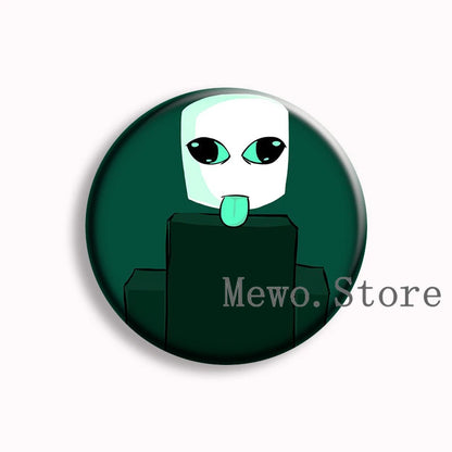 Dod Pursuer Anime Soft Button Pin Forsaken Dead Of Death Brooches Badge Bag Decor Jewelry Gamer Collect