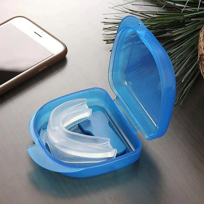 Anti Snoring Mouth Guard Anti Bruxism Teeth Grinding Sleep Aid Comfortable Night Sleep Breathing Protector For Reducing Snoring