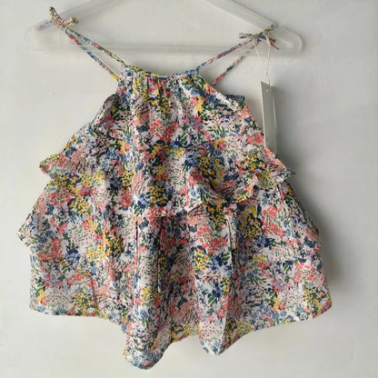 Children's SS26 Summer T-shirt and Shorts, Cute Printed T-shirt and Pants Set for Boys and Girls