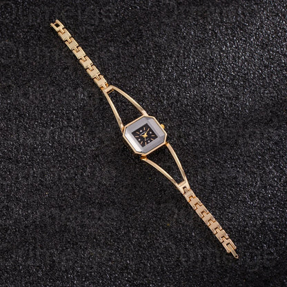 Simple Style Watch Women Top Brand Luxury Hollow Analog Quartz Wristwatches Fashion Elegant Ladies Watch Clock Gift Reloj Mujer